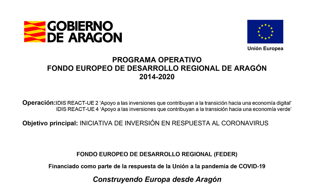 PROGRAMA OPERATIVO FONDO EUROPEO DE DESARROLLO REGIONAL DE ARAGÓN 2014-2020